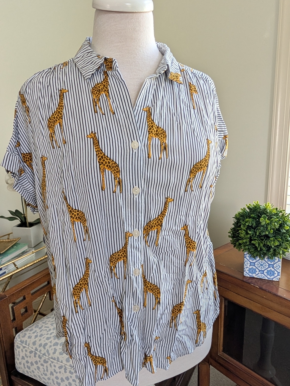 Jane And Delancey Giraffe Top